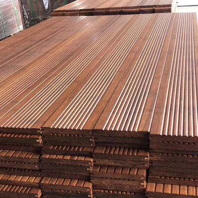 Eco-Friendly Anti-Corrosion Bamboo Plastic Composite Decking with Flat Surface Design