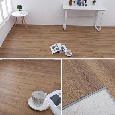 Wood Look Stone Plastic Composite Spc Vinyl Plank Flooring for Customer's Requirement