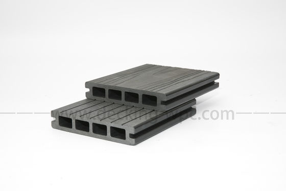 1.3%-1.4% Density Shanghai Loading Port 3D Deep Embossed Composite WPC Decking Boards