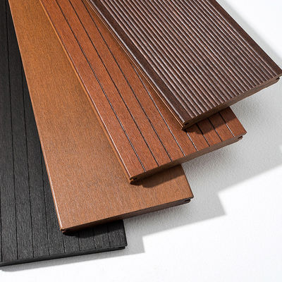 Waterproof Bamboo Decking for Garden Trestles and Corridors 130mm Width Distressed Design