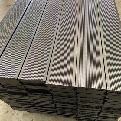 Customed Colors Vertical Pressed Carbonized Strand Woven Bamboo Decking for Outdoor