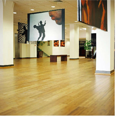12mm Natural Strand Woven Click Lock Bamboo Flooring for Kid and Pet-Friendly Homes