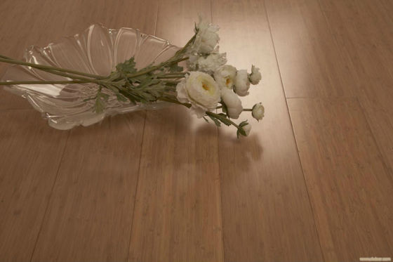 12mm Natural Strand Woven Click Lock Bamboo Flooring for Kid and Pet-Friendly Homes
