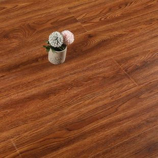 Embossed Brushed Laminate Flooring TAP GO Decor Wood Floor Click System Square Edges