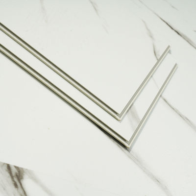 Indoor Vinyl Flooring Tiles SPC Click Flooring with Marble Design Plastic Laminate