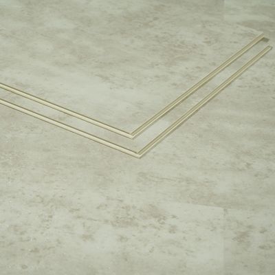 Office Marble Style SPC Flooring with Modern Click Tile Planks and Stone Plastic Texture