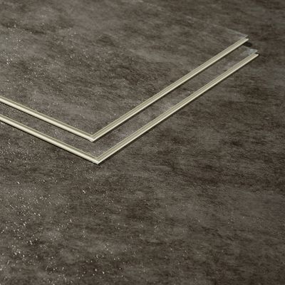 Office Marble Style SPC Flooring with Modern Click Tile Planks and Stone Plastic Texture