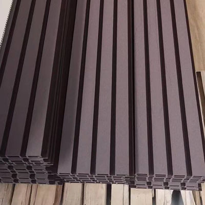 Wood Plastic Composite Decorative Wall Panels with High Class 3D WPC Cladding