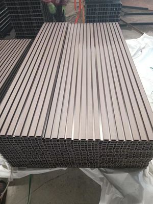 Wood Plastic Composite Decorative Wall Panels with High Class 3D WPC Cladding