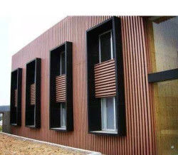 Wood Plastic Composite Decorative Wall Panels with High Class 3D WPC Cladding