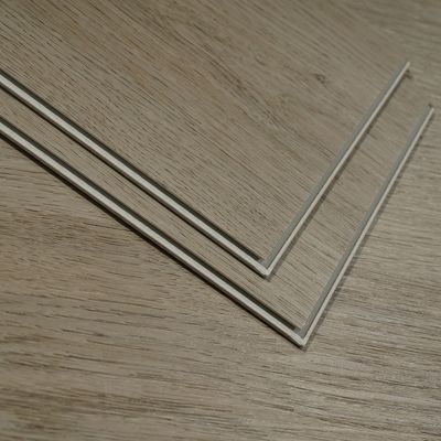 Wood Look Marble Pattern and Fabric Texture SPC Flooring 7'' x 48'' 180x1220mm Indoor