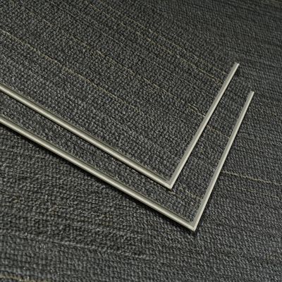 Wood Look Marble Pattern and Fabric Texture SPC Flooring 7'' x 48'' 180x1220mm Indoor