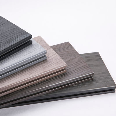 Square Edge Eden Pro Exterior Used Pwc Wood From Thailand Waterproof Grooved Wpc Decking