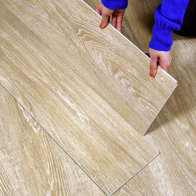 Easy Installation Unilin Click System SPC Vinyl Plank Flooring with UV Lacquer Coating