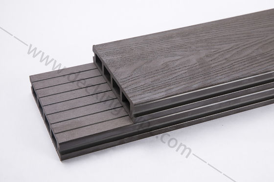 3D Deep Embossing WPC Decking with Online Technical Support and Distressed Finish