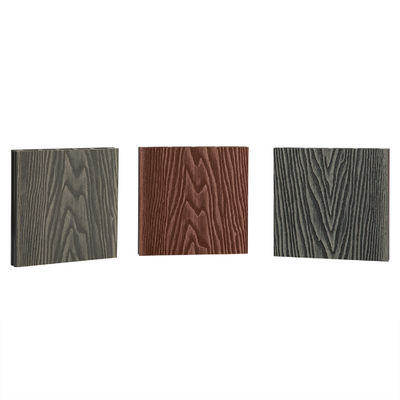 3D Deep Embossing WPC Decking with Online Technical Support and Distressed Finish