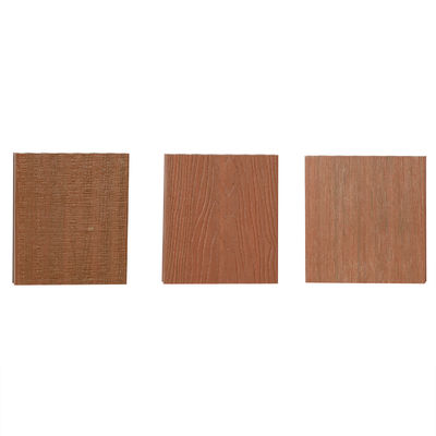 3D Deep Embossing WPC Decking with Online Technical Support and Distressed Finish