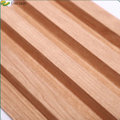 Interior Fluted Wpc Wall Panel with Customized Color Exterior Covering S Exterior Pvc