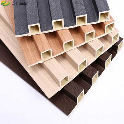 Interior Fluted Wpc Wall Panel with Customized Color Exterior Covering S Exterior Pvc