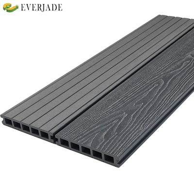 Solid Core Composite Decking Boards with Long Lifespan and Online Technical Support