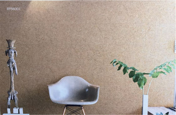Adhesive Click Natural Wood Sheet Flooring Roll Cork Board Mat Comfortable Elastic Surface