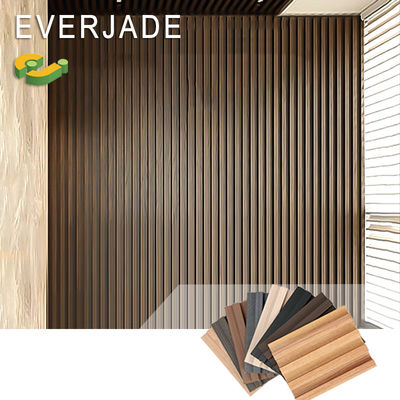 Waterproof WPC PVC Fluted Wall Panels in Customized Colors for Interior and Exterior