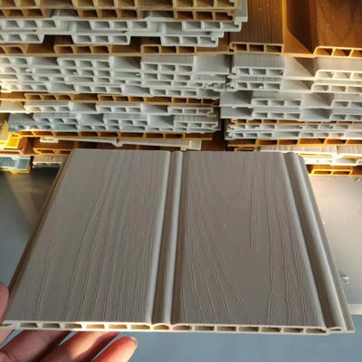 Office Decoration Material Eco-Friendly Bamboo Fiber Wood PVC Composite Wall Cladding