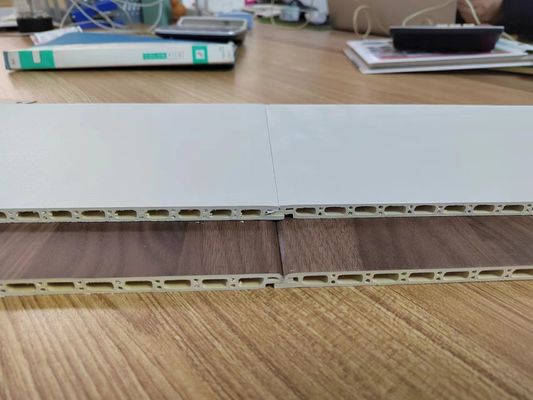 Office Decoration Material Eco-Friendly Bamboo Fiber Wood PVC Composite Wall Cladding