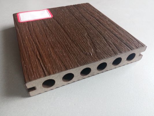 Embossing Wood Plastic Composite Decking Boards for Patio Porch Waterproof and Durable