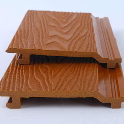 3D PWC Wall Panel Wood Plastic Composite for Easy Exterior Wall Decoration Solution