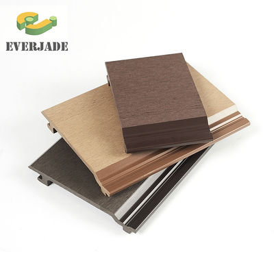 Modern Design Fireproof WPC Wall Panel Siding for Wood House Water-proof and Durable