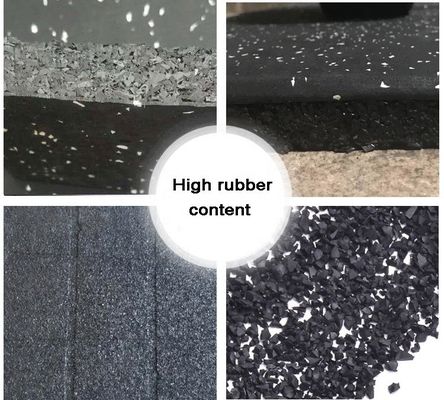 Eco Friendly Sports Floor Mat Gym Rubber Floor Soundproof Dance Floor Mats