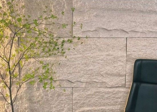 Lightweight Industrial Style PU Faux Mushroom Stone Wall Panel for Interior Wall