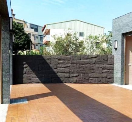 Lightweight Industrial Style PU Faux Mushroom Stone Wall Panel for Interior Wall