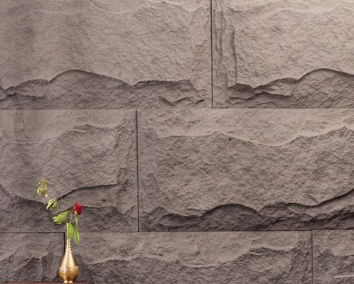 Modern Style Lightweight Stone Wall Panels PU Faux Stone Veneer Panels for Wall Decor