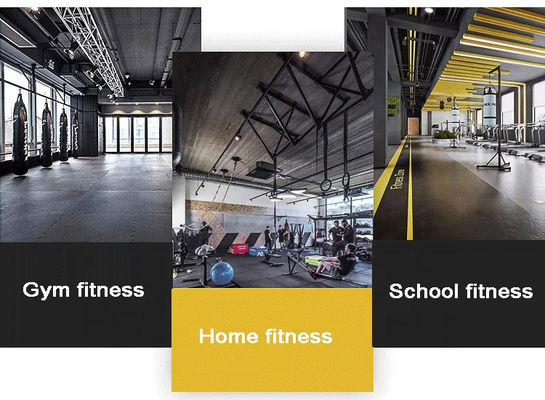 Customize Gym Floor Mat with 85% SBR Granules 15%EPDM Granules in Various Thicknesses