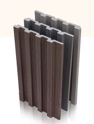 3D Boards Wood Plastic Composite WPC PVC Wall Panel for Household Interior Wall Decor
