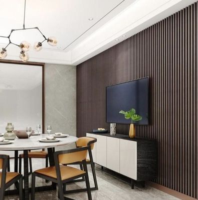 Lightweight Geometric PS Wall Panel Eco-Friendly and Customized Color Acoustic Grille