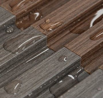 Interior Decoration Fluted Wall Panels Wooden Grain Design and Textured Wooden Grains