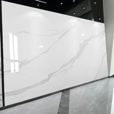 Multicoloured Marble Sheet for Flooring Shower Walls and Countertops Easy Cleaning