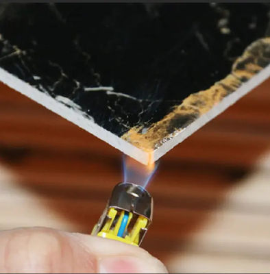 Multicoloured Marble Sheet for Flooring Shower Walls and Countertops Easy Cleaning