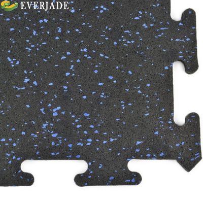 Customized Colors Fitness Interlock Floor Mat Total Solution for Interlock Gym Floor