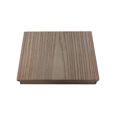 WPC Outdoor Decking In Dark Grey With Patent Fasteners From Everjade
