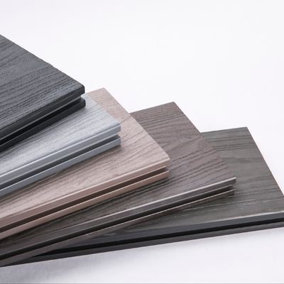 Environmentally Friendly Embossed Wood Surface Composite Decking for Garden and Patio
