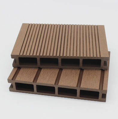 Crack resistant co-extrusion wpc deck voyage composite decking with 12 color choices