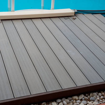 OEM Recyclable WPC 3D Embossed Decking For Sustainable Garden