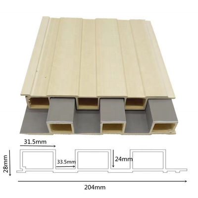 Customized Size PWC Wall Paneling Plastic Sheet de PVC Efecto Madera for SPC Wall Panel