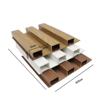 Customized Size PWC Wall Paneling Plastic Sheet de PVC Efecto Madera for SPC Wall Panel