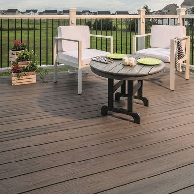 Moisture Shield Decking Sheet On Envision WPC Decking WPC Decking Board