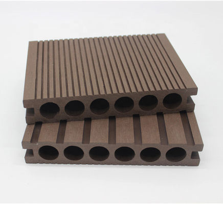 Cross Categories Consolidation WPC Decking Plank for Decorative Garden Crack-Resistant